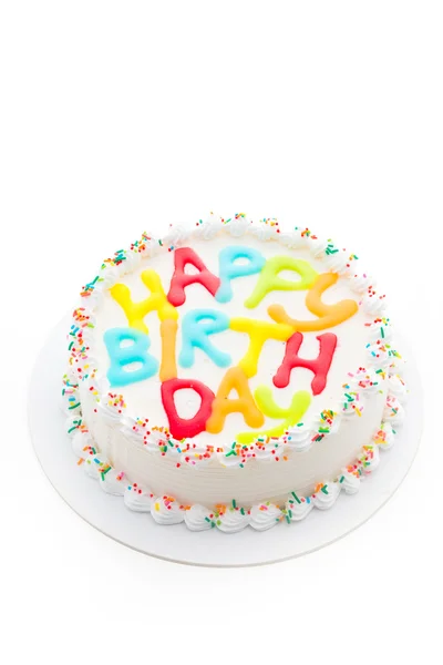 Happy birthday cake — Stock Photo, Image