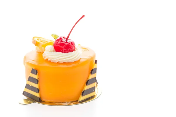 Orange fruit cake — Stock Photo, Image