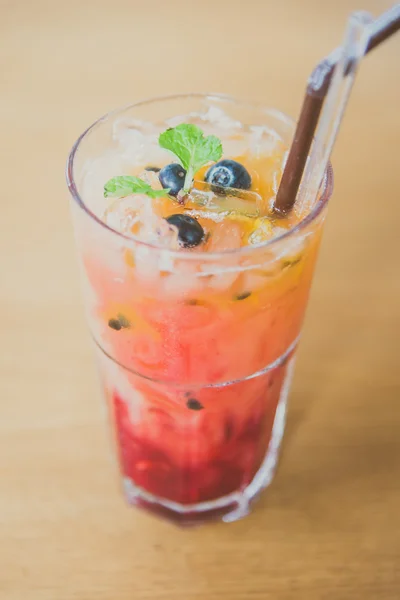 Misturar moctail de frutas — Fotografia de Stock