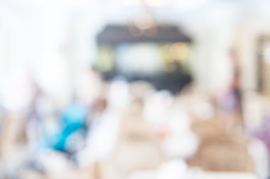 Restoran arka plan bulanıklık