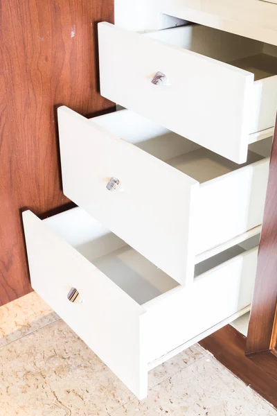 Empty dress drawers — Stock Photo, Image