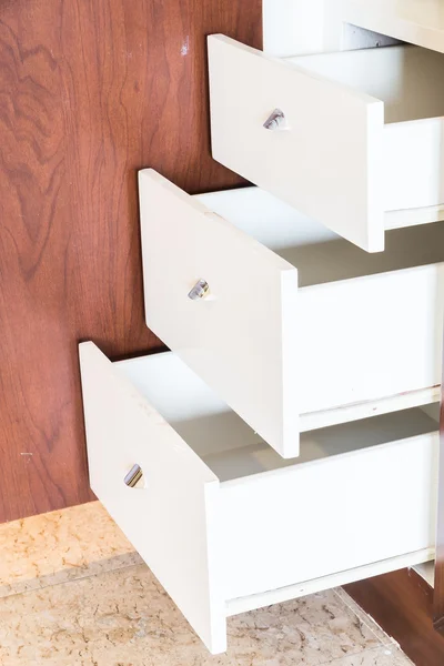 Empty dress drawers — Stock Photo, Image