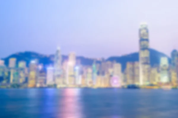 Hong kong skyline stadt — Stockfoto