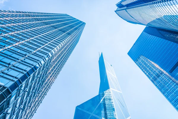 Business skyscrapers in hong kong — Stock Photo, Image