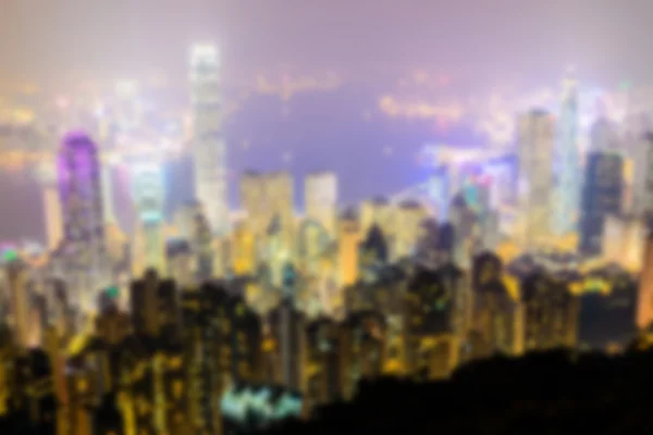 Hong kong skyline stadt — Stockfoto