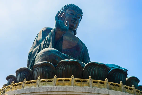 Obří buddha v hong Kongu — Stock fotografie