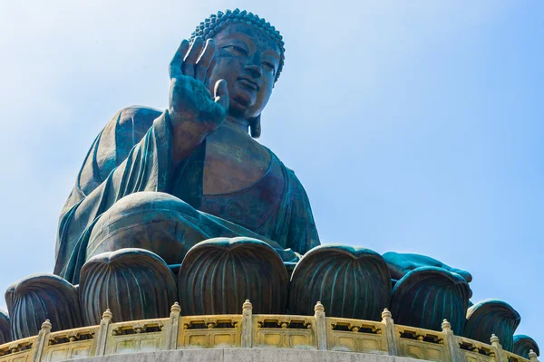 Obří buddha v hong Kongu — Stock fotografie