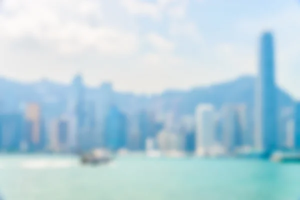 Hong kong skyline stadt — Stockfoto