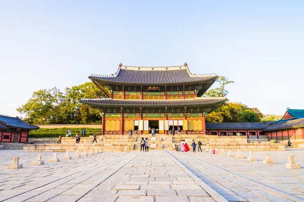 Architecture in Changdeokgung Palace — Stock Photo, Image