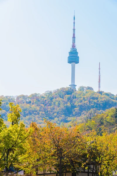 Seul Kulesi seoul City — Stok fotoğraf