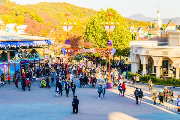 Everland Resort em Yongin City — Fotografia de Stock