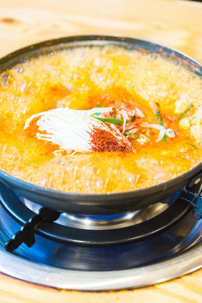 Spicy hot pot — Stock Photo, Image