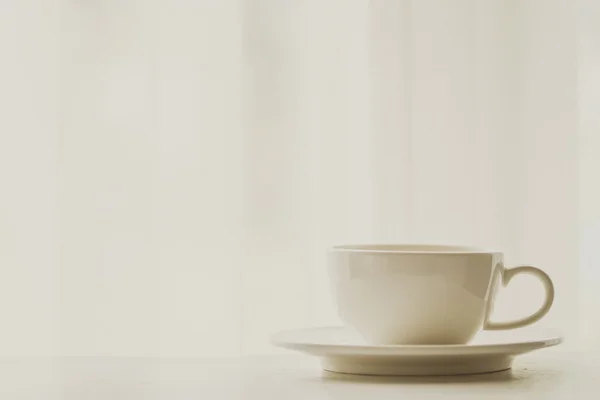 Taza de café en la cafetería — Foto de Stock