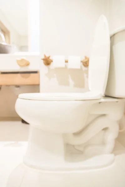 Blur toilet interior — Stock Photo, Image