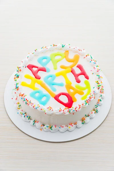 Happy birthday cake — Stock Photo, Image