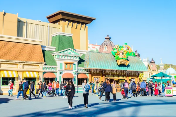 Everland Resort in Yongin City — 图库照片