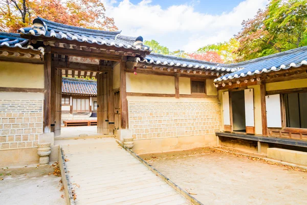 Arquitectura en el Palacio de Changdeokgung — Foto de Stock