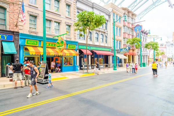 Turistas em Universal Studios — Fotografia de Stock