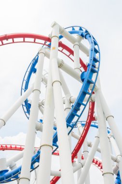 Roller coaster tren yolculuğu