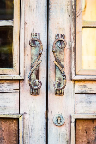 Vintage maçanetas da porta — Fotografia de Stock