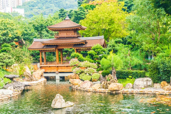 Chi lin tempio nel giardino nan lian — Foto Stock