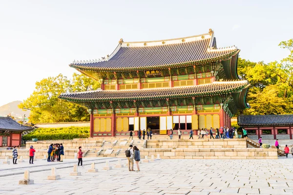 Architektur im Changdeokgung Palast — Stockfoto