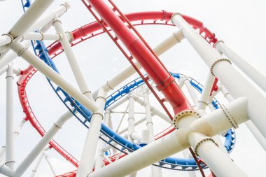 Roller coaster tren yolculuğu