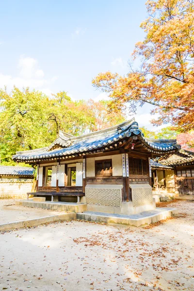 Arquitectura en el Palacio de Changdeokgung — Foto de Stock