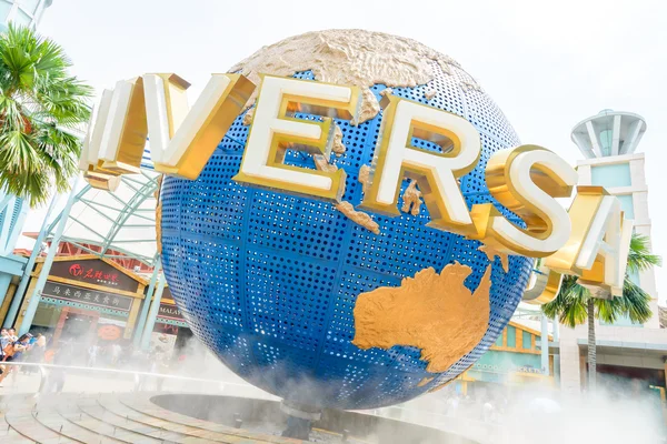 Parque temático Universal Studios em Singapura — Fotografia de Stock