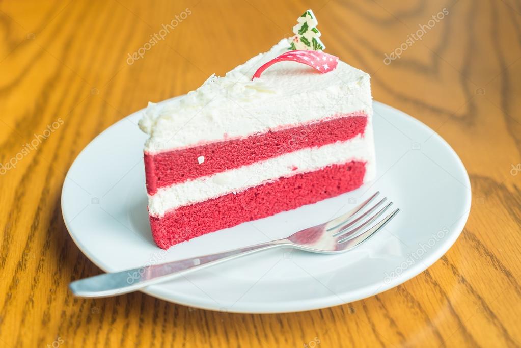 Red velvet cream cake