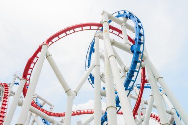 Roller coaster tren yolculuğu