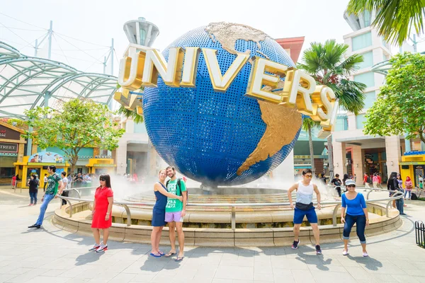 Universal Studios theme park at Singapore — Stock Photo, Image