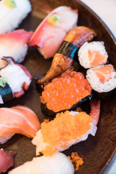 Nigiri sushi japanese food style — Stock Photo, Image