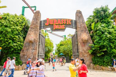 Universal Studios theme park at Singapore