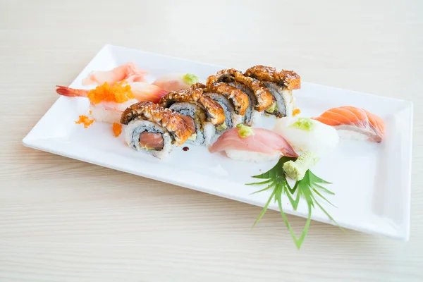 Tasty and fresh sushi — Stock Photo, Image