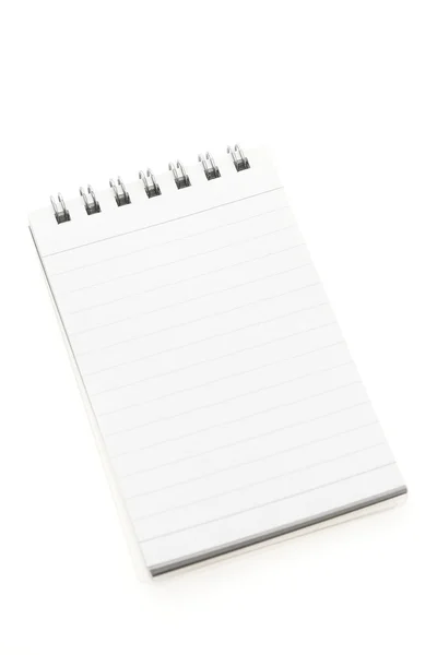Simulação em branco Notebook — Fotografia de Stock