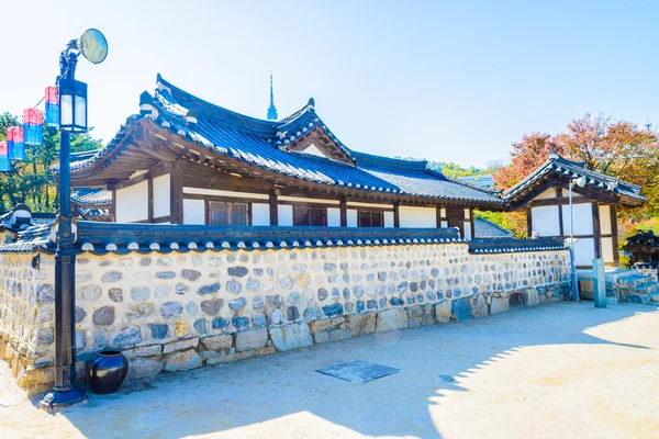 Namsangol hanok aldeia — Fotografia de Stock