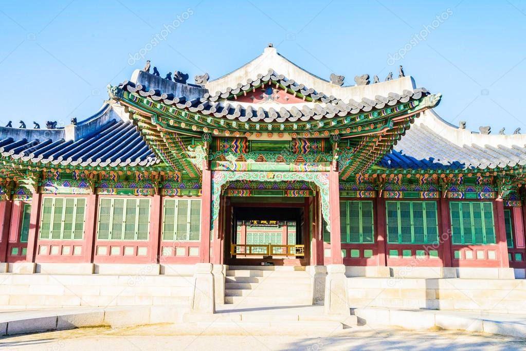 Architecture in Changdeokgung Palace