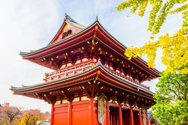 Güzel mimari Sensoji Tapınağı