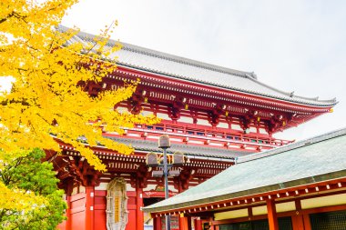 Güzel mimari Sensoji Tapınağı