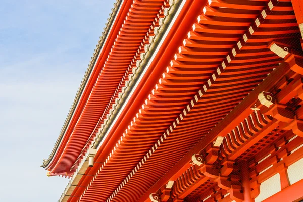 Hermosa arquitectura en el templo de Sensoji —  Fotos de Stock