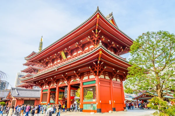 Güzel mimari Sensoji Tapınağı — Stok fotoğraf
