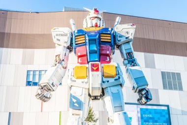 Gundam heykeli modeli