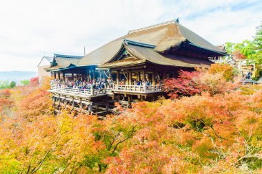 Kiyomizu tapınağında güzel mimari