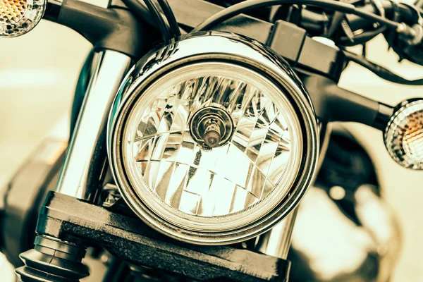 Faro lámpara motocicleta — Foto de Stock