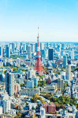 Tokyo cityscape manzarası