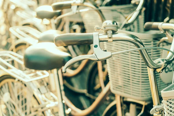 Mangos y manillar de bicicletas —  Fotos de Stock