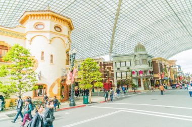 Universal Studios Tema parkı Osaka