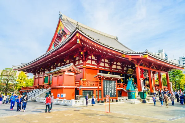 Bela Arquitetura no Templo Sensoji — Fotografia de Stock