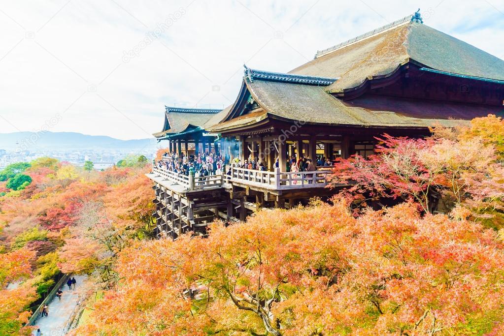 Beautiful Architecture in Kiyomizu temple
